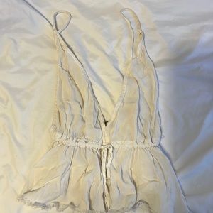 Brandy Melville White Tank